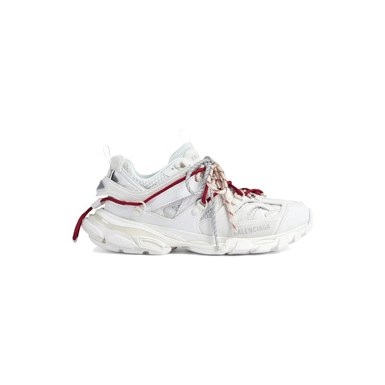 Balenciaga Track Trail Laces White Red Grey Black (800592 WTRHK 6119)