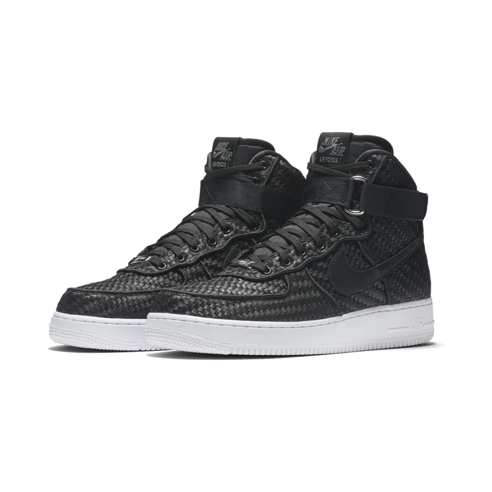 Nike Air Force 1 High 07 Lv8B Woven Black/Black-White (843870-001)