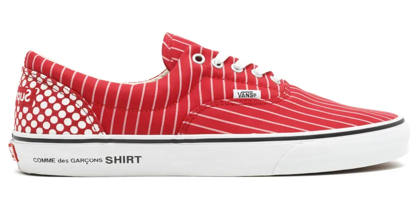 Vans Era Supreme x CDG Harold Hunter (Red)