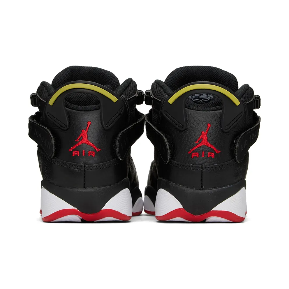 Nike Jordan Kids Black & Red Jordan 6 Rings Big Kids (323419-063)