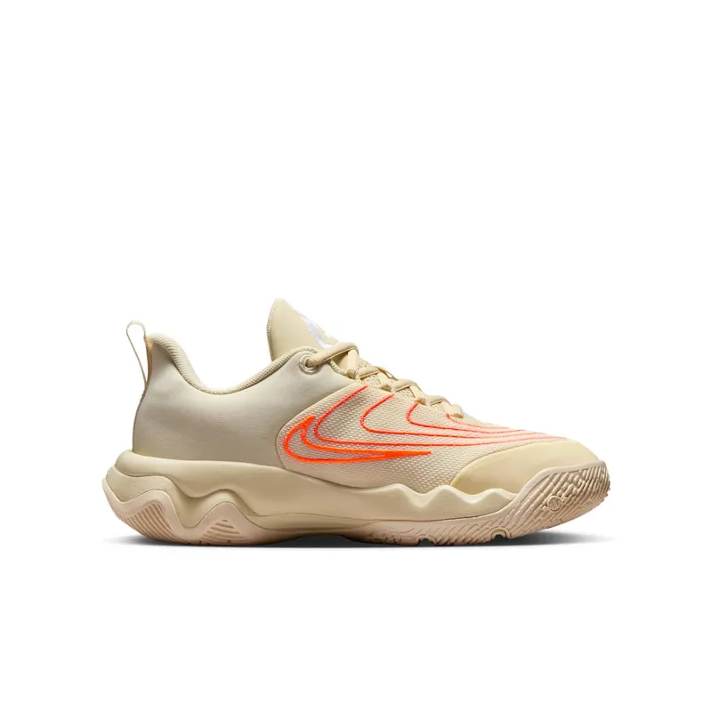 Nike Giannis Immortality 4 Light Khaki Alabaster Total Orange White (FZ6734-200)