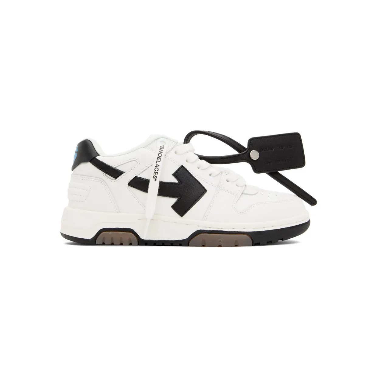 Off-White White & Black Out Of Office Sneakers (OWIA259C99LEA0010110)