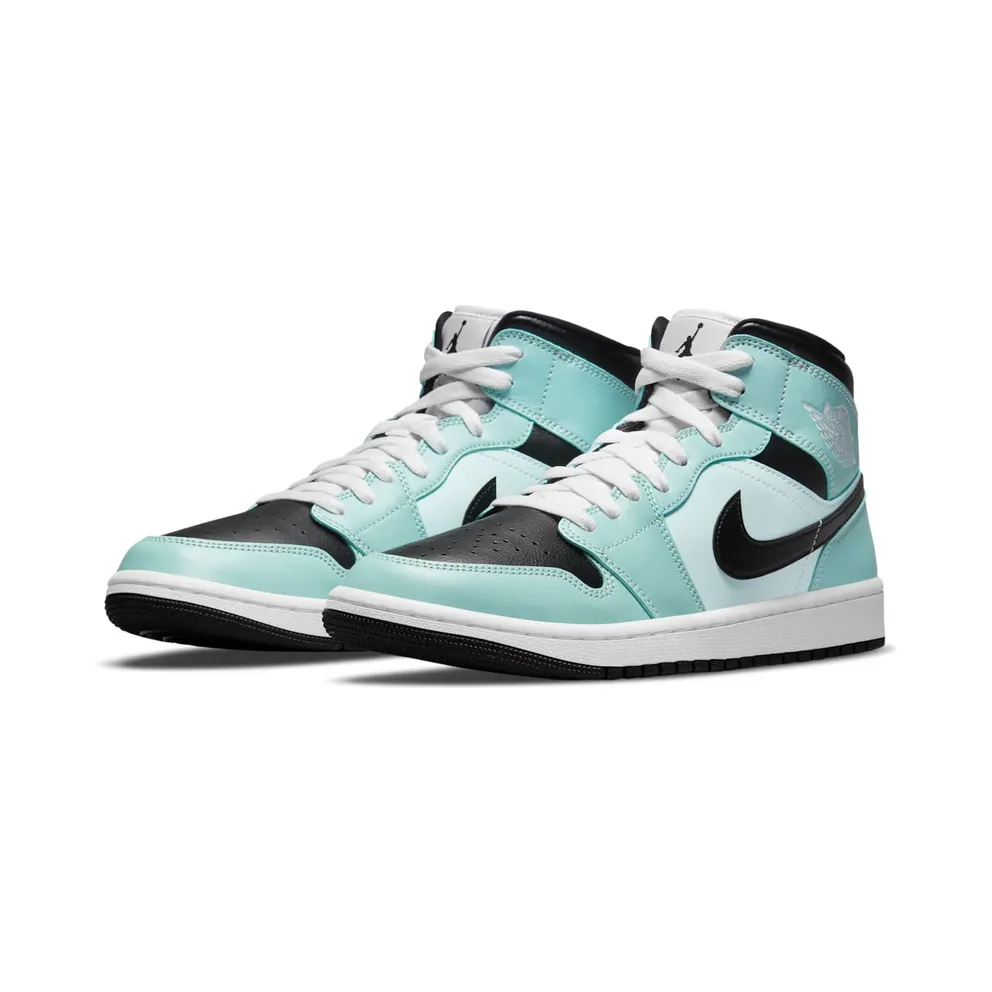Air Jordan 1 Mid Aqua Blue Tint (2020) (BQ6472-300)