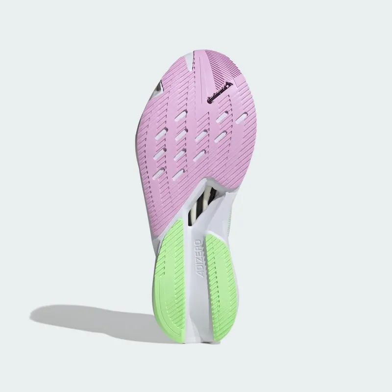 adidas Adizero Boston 12 Cloud White / Core Black / Green Spark (IG3321)