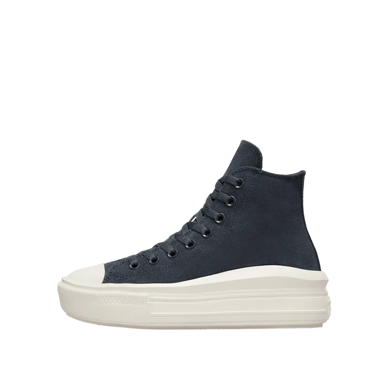 Converse Chuck Taylor All Star Move Platform Colorful Suede Shadow Woods/Egret/Black (A11146C)