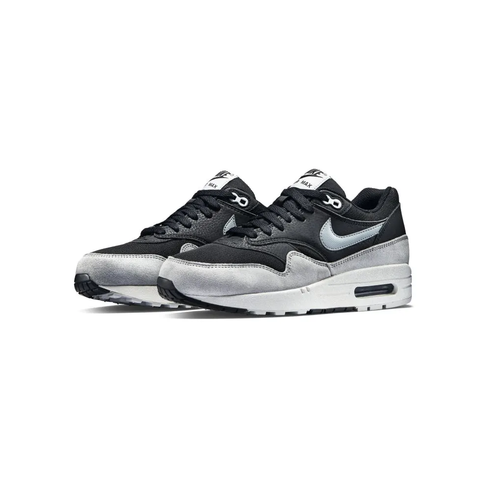 Nike Air Max1 Essential Black Dove Grey-Pure Platinum (W) Black/Dove Grey-Pure Platinum (599820-012)