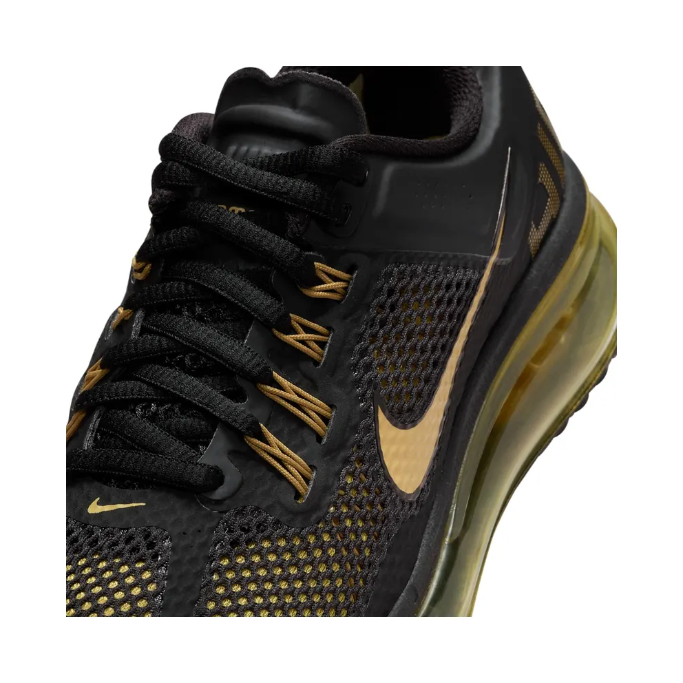 Nike Air Max 2013 Black Infinite Gold Metallic Gold (555426-005)