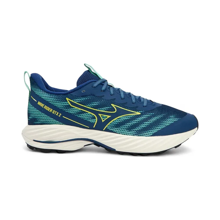 Mizuno Wave Rider Gore-Tex 2 Estate Blue Quince Dusty Jade Green (J1GC247902)