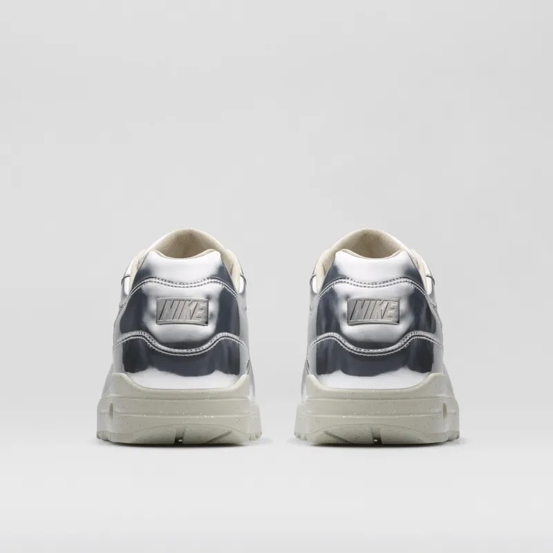 Nike Air Max 1 Liquid Silver Metallic Silver/Light Bone (635786-002)