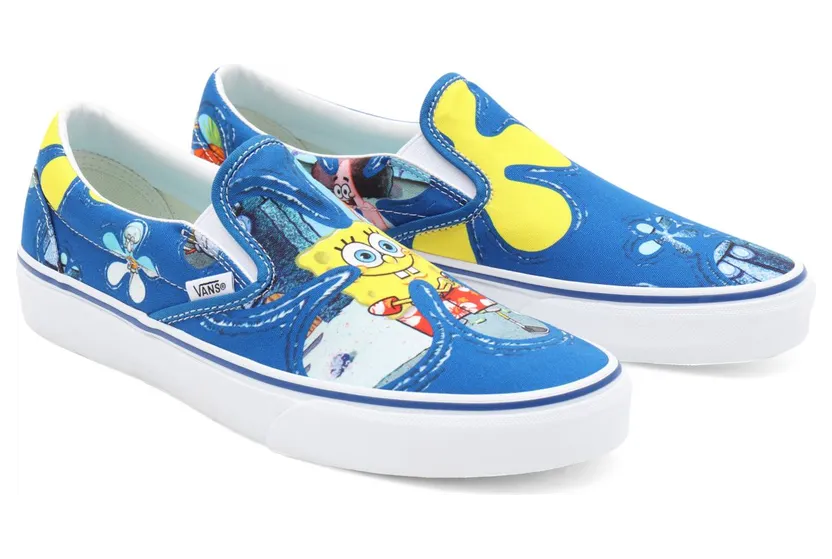 VANS Vans X Spongebob Classic Slip-on Schoenen Zwart (VN0A33TBYZ1)