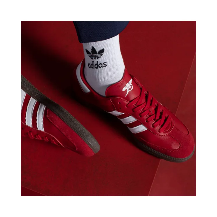 adidas Samba Arsenal Team Power Red 2 / Cloud White / Gum (HQ7033)