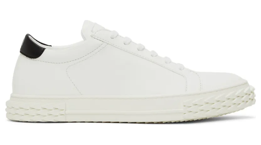 Giuseppe Zanotti White Ecoblabber Sneakers (RM20031-91665)