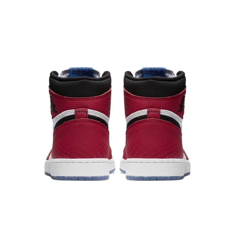 Air Jordan 1 Retro High OG ‘Chicago Crystal’ (Spider-Man Origin Story) (2018) (555088-602)