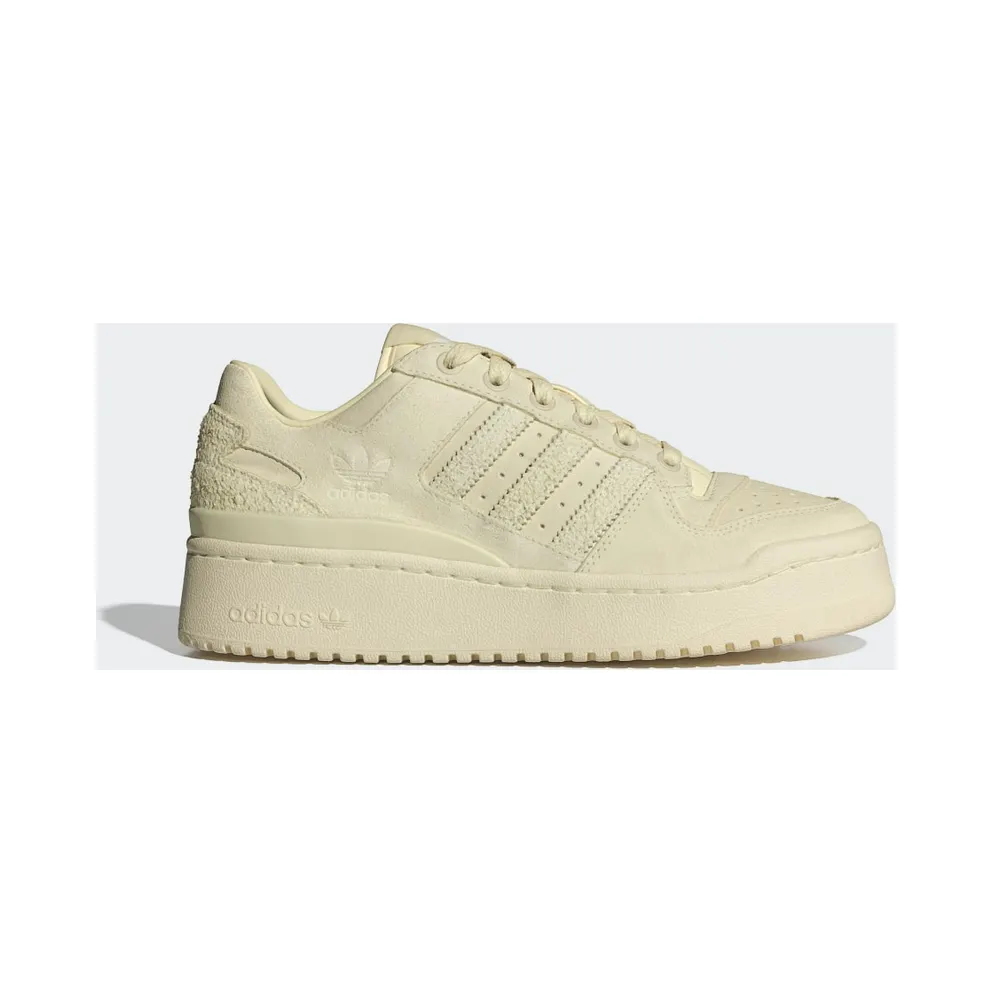 adidas Forum Bold Stripes Shoes Yellow / White / Cloud White (ID3154)