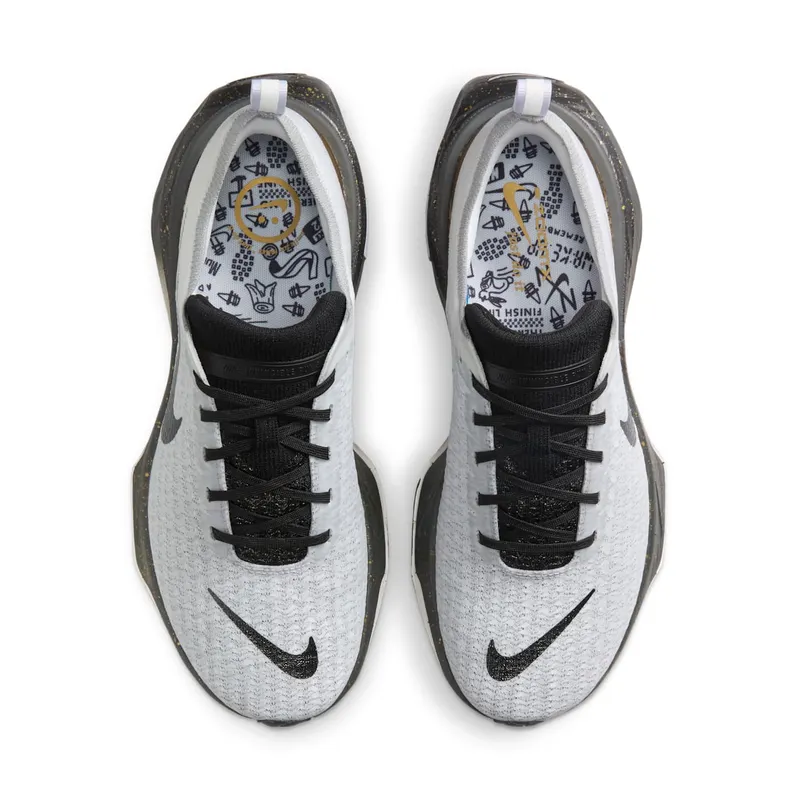 Nike ZoomX Invincible Run 3 White Dark Smoke Grey Light Smoke Grey Black (IB2756-100)