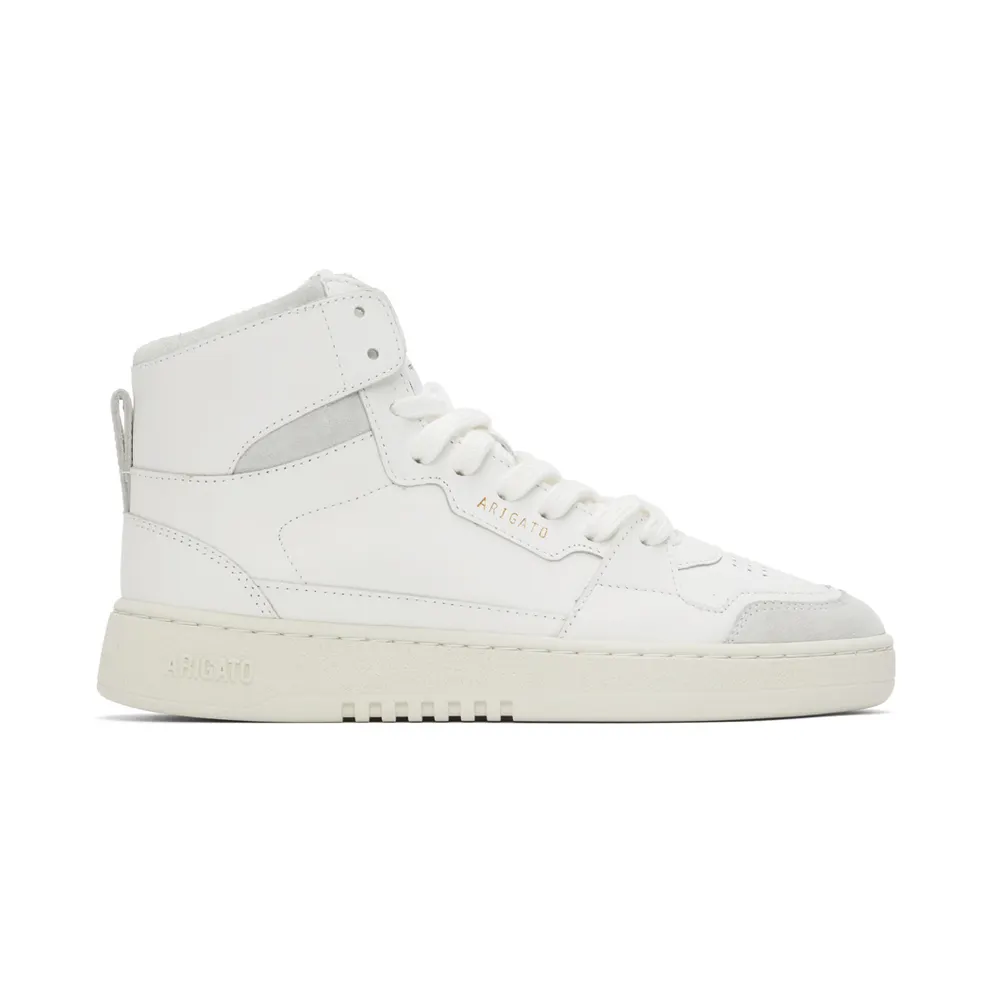 Axel Arigato White Dice Hi Sneakers (78005)