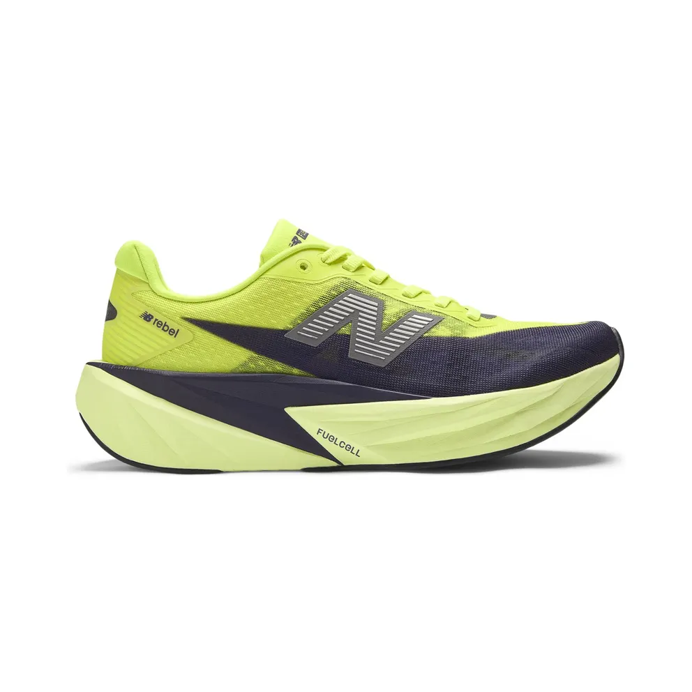 NEW BALANCE FuelCell Rebel v5 “ALKALINE GREEN / BOYSENBERRY / DARK SILVER METALLIC” (WFCX3PE)