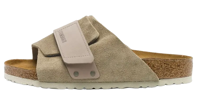 Birkenstock Kyoto “Nubuck Suede Taupe” (1015572)