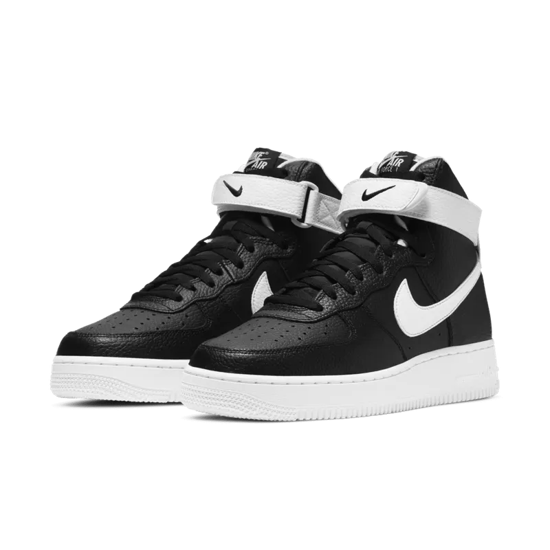 Nike Air Force 1 High Black White (2021) (CT2303-002)