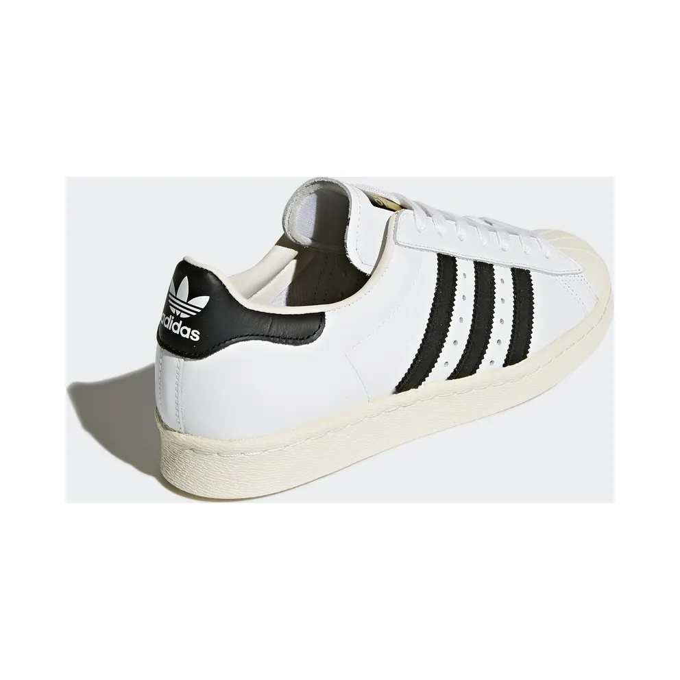 adidas Superstar 80s White White/Black-Chalk (G61070)