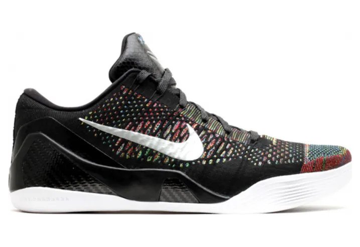 Nike Kobe 9 Elite Premium Low HTM Milan Black Multi-Color