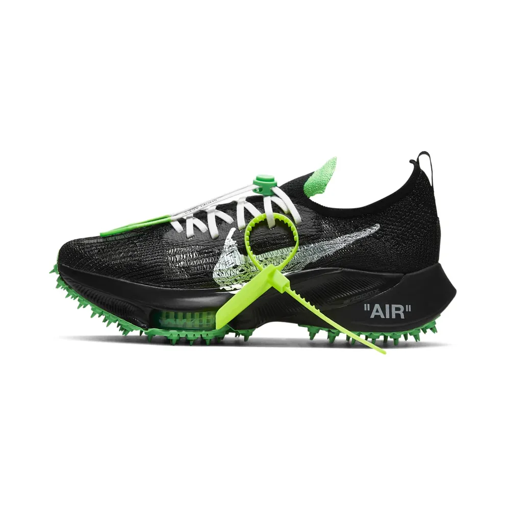 Nike x Off-White Air Zoom Tempo NEXT% Black Scream Green (2021) (CV0697-001)