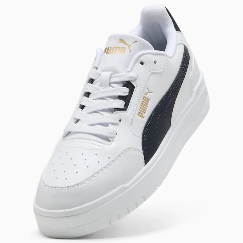 Puma Shuffle Downtown PUMA White-New Navy-PUMA Gold (402596-04)