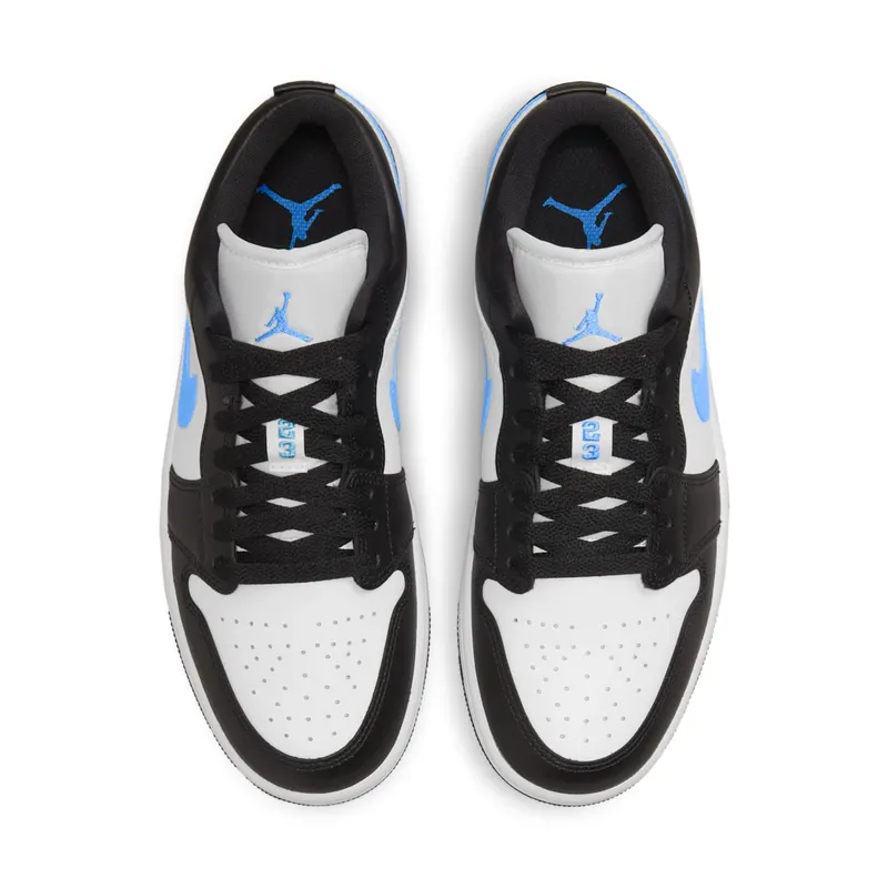 Air Jordan 1 Low Black University Blue White (DC0774-041)
