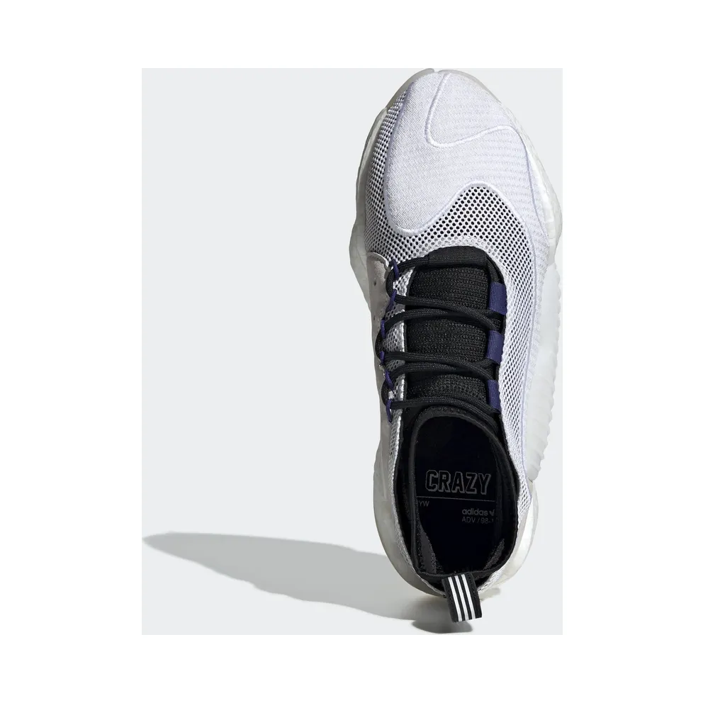 adidas Crazy BYW 2 White Black Footwear White/Core Black/Real Purple (AQ1183)