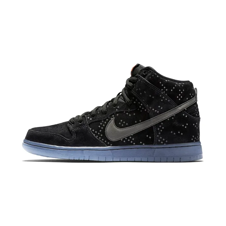 Nike Dunk High PRM SB Flash “Black / Clear” (806333-001)
