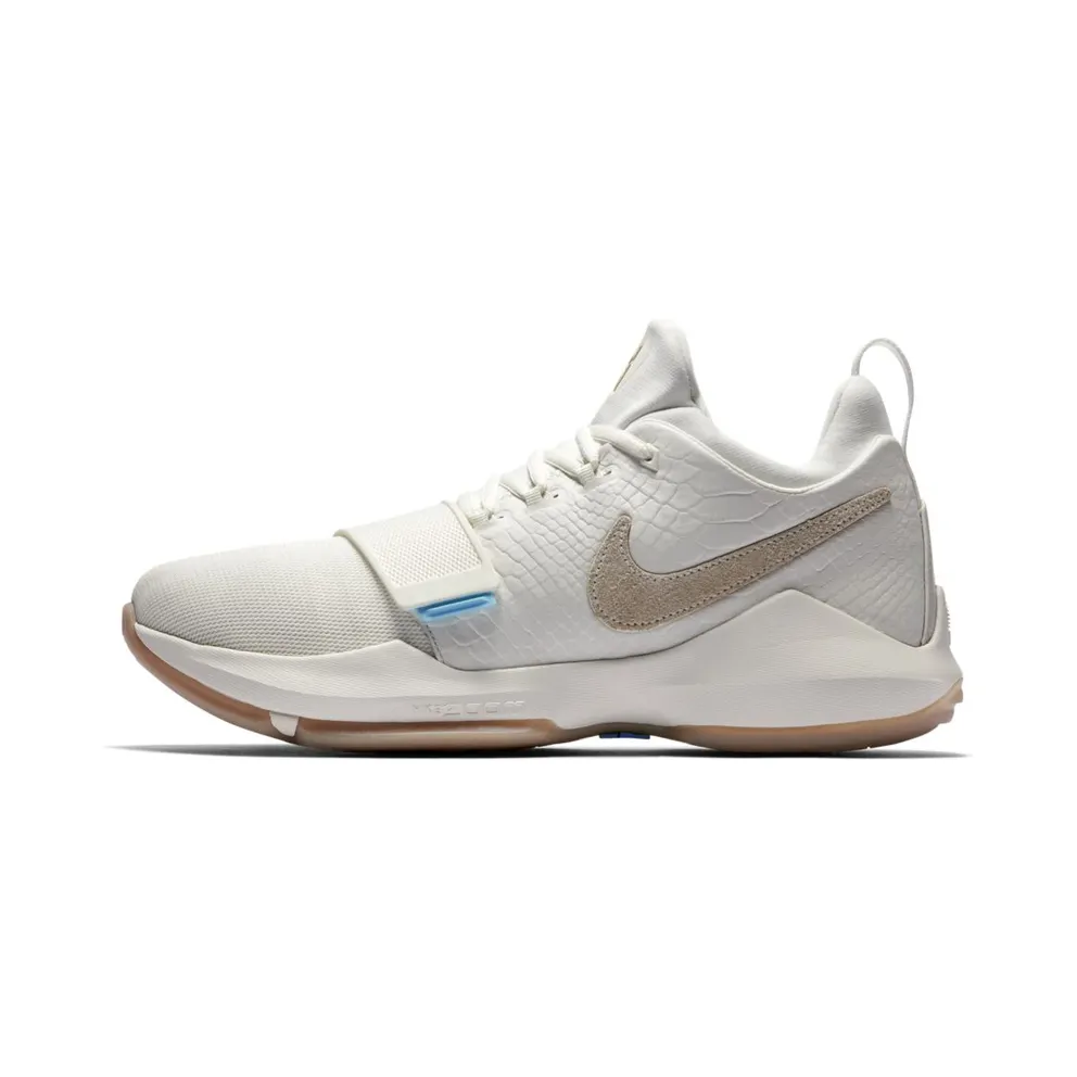 Nike PG 1 Ivory Ivory/Oatmeal-Gum Light Brown-Vivid Sky (878627-110)