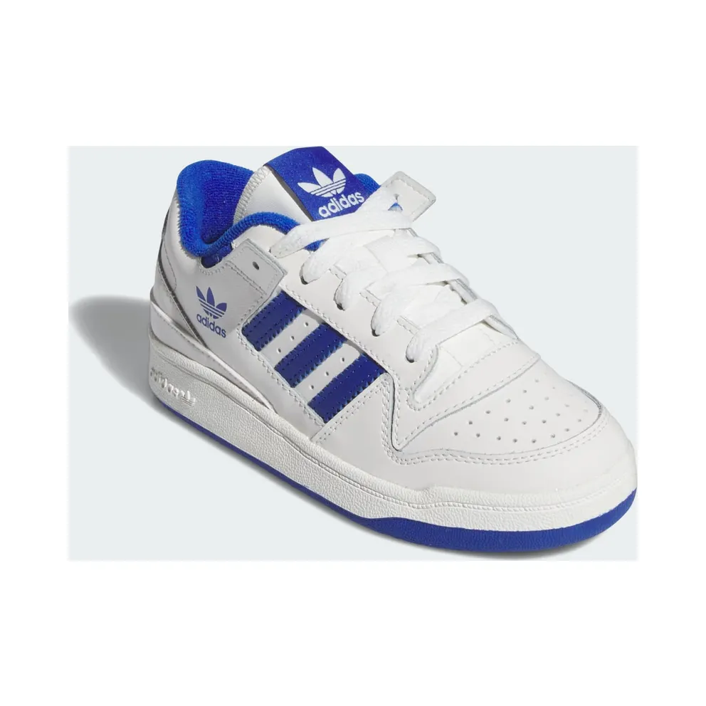 Adidas Forum Low CL Kids Core White / Royal Blue / Core White (IH7922)