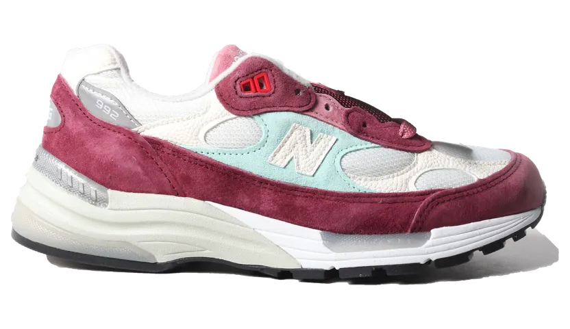 New Balance 992 Kith Kithmas Burgundy White (M992KB)