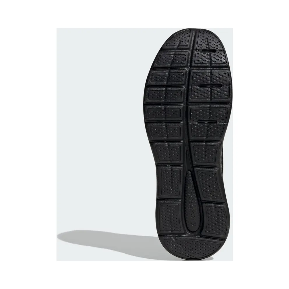Adidas Cloudfoam Comfy Core Black / Core Black / Iron Metallic (IH6129)