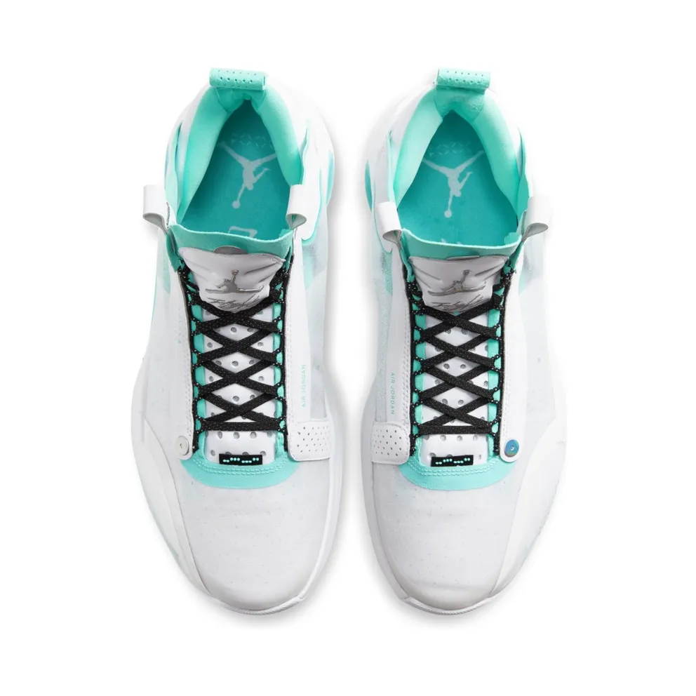 Jordan XXXIV Guo Ailun White/Aurora-Metallic Silver (BQ3381-103)