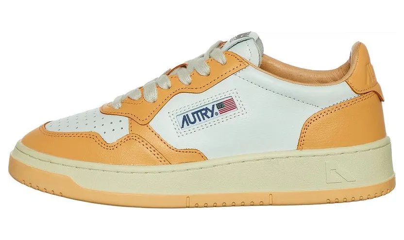 Autry Medalist Low White / Bufforng (AULWWB32) (5)