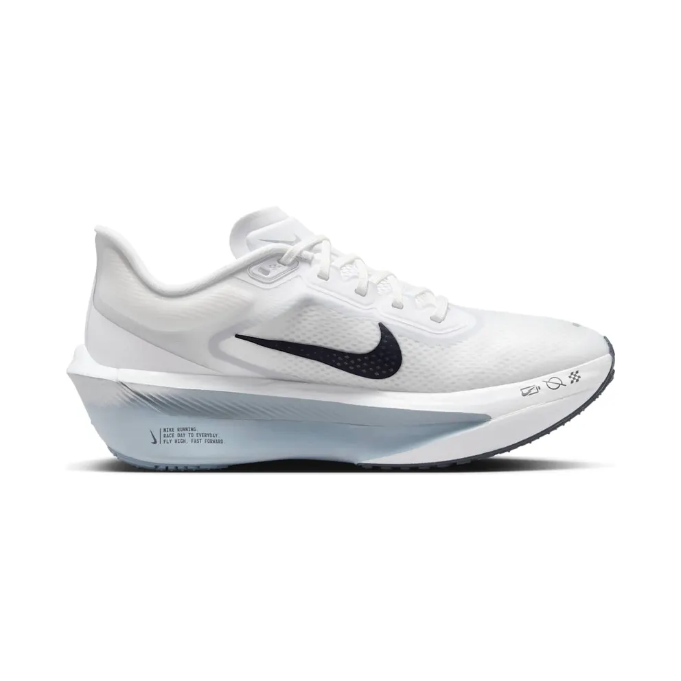 Nike Zoom Fly 6 White Pure Platinum Obsidian Mist Gridiron (FN8455-104)