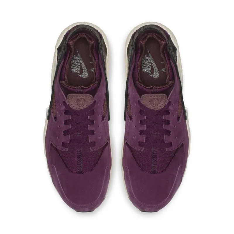 Nike Air Huarache Premium Bordeaux Bordeaux/Light Bone-Black-Black (704830-603)