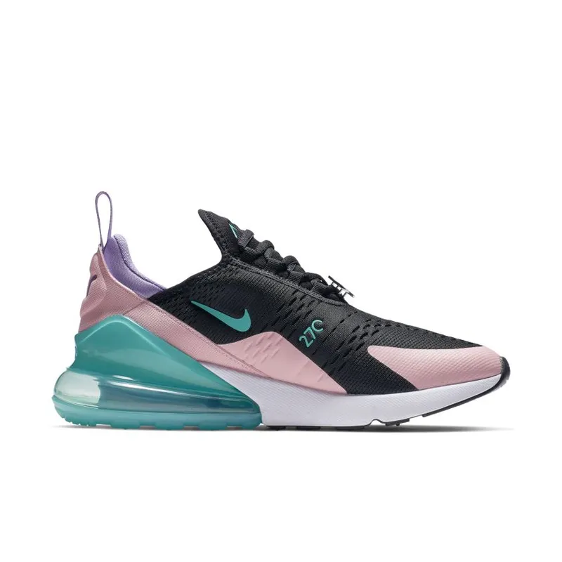 Nike Air Max 270 Have a Day Black/Hyper Jade-Bleached Coral-Space Purple (CI2309-001)