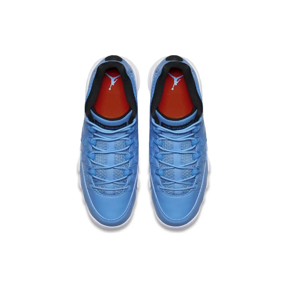 Jordan 9 Retro Low Pantone (GS) University Blue/White/Black (833447-401)