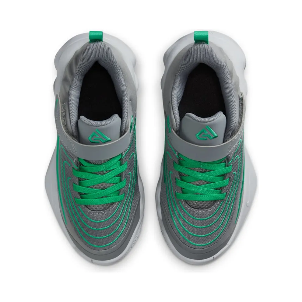 Nike Giannis Immortality 4 Smoke Grey Wolf Grey Dark Smoke Grey Stadium Green (FZ6733-002)
