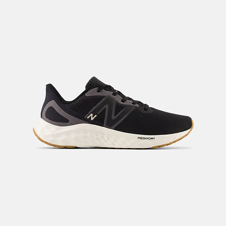 New Balance Fresh Foam Arishi v4 Black Light Gold Metallic Gum 020 (WARISEK4)