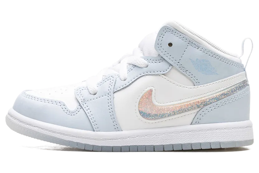 Air Jordan 1 Mid TD “Glitter Swoosh” (FQ9116-400)