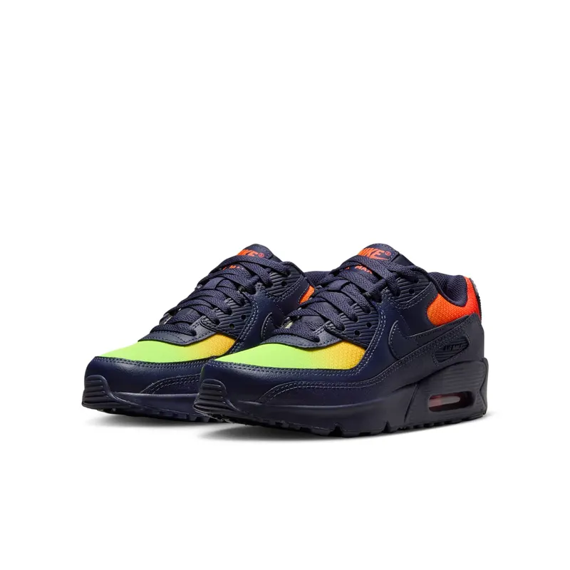 Nike Air Max 90 LTR Lemon Venom Blackened Blue (CD6864-701)