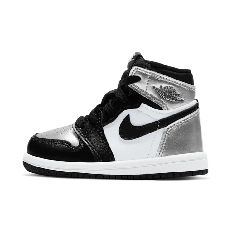 Jordan 1 Retro High Silver Toe (TD) – “Black / Metallic Silver / White” (CU0450-001)