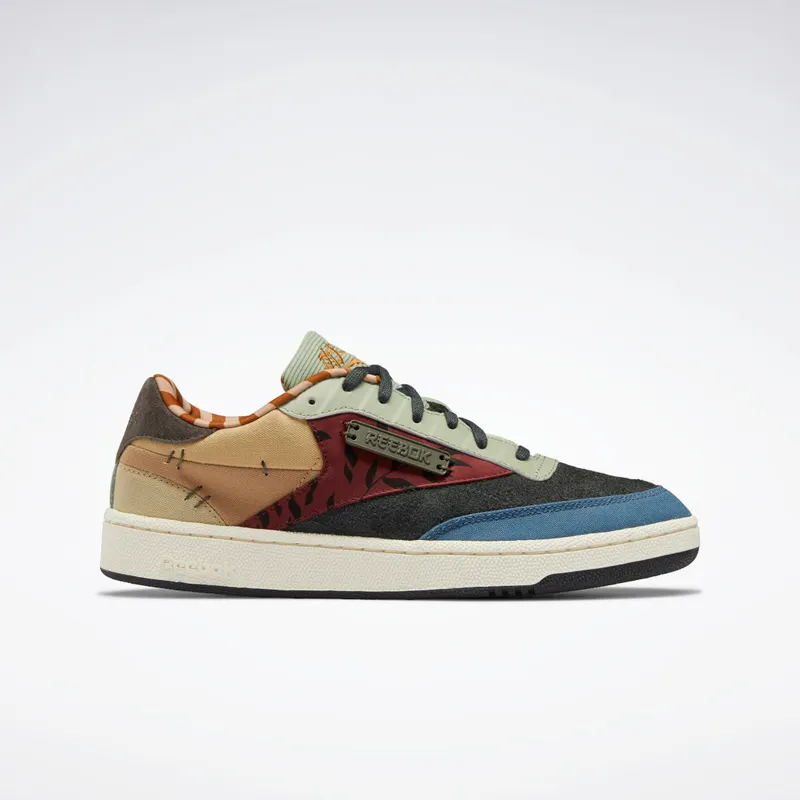 Reebok Kung Fu Panda Club C 85 Gravel / Classic White / Beige (GZ8634)