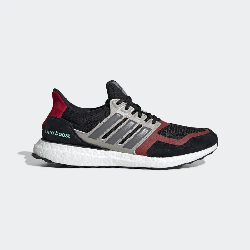 adidas Ultra Boost S&L Black Grey Power Red Core Black/Grey Four/Power Red (EF0724)