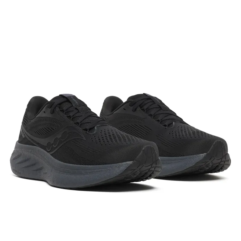SAUCONY Ride 18 “Black / Shadow” (S21000-102)