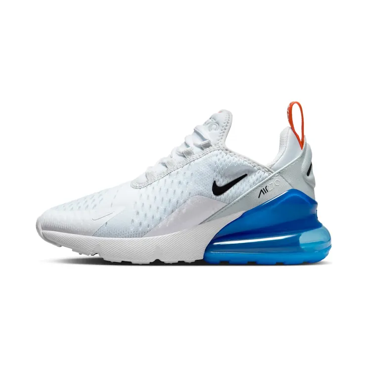 Nike Air Max 270 “White / Pure Platinum / Light Photo Blue / Black” (943345-114)