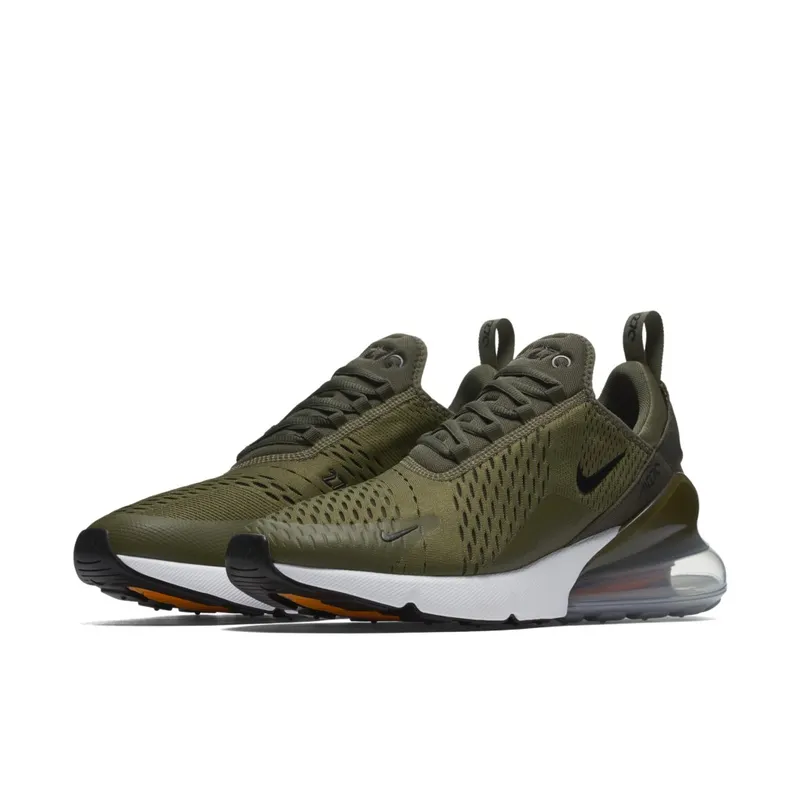 Nike Air Max 270 Medium Olive Medium Olive/Black-Total Orange-White (AH8050-201)